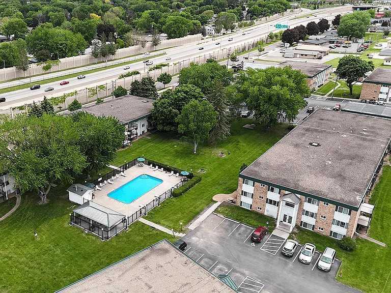 A Bird's Eye View the Pool