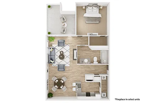 Floor plan Amethyst