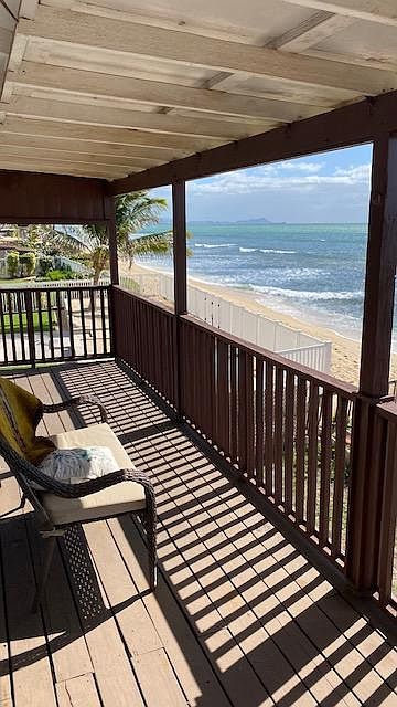 2nd floor lanai view of ocean and Diamond Head