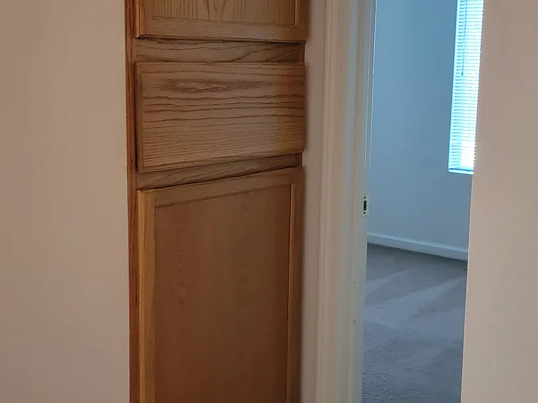Hallway storage near bedroom 1 of 3