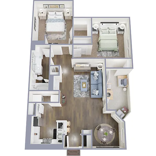 Floor plan 2X1