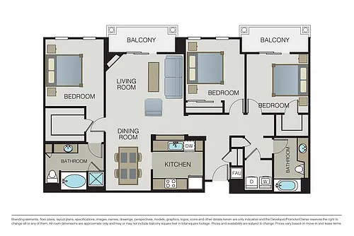 Floor plan Del Palazzo