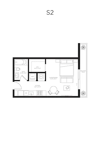 Floor plan S2