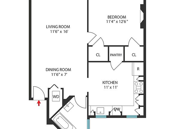 2nd image of 93 Atlantic Ave APT 4R