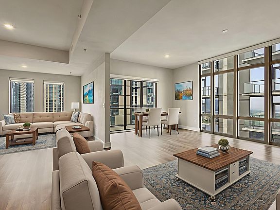 You'll find plenty of options to set up your furniture with our large open concept layouts.