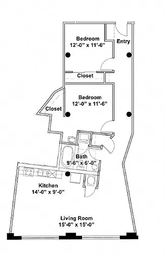 Floor plan The Gretsch