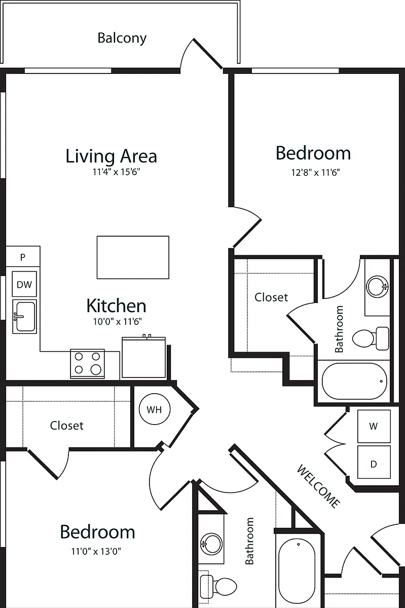 Floor plan B2