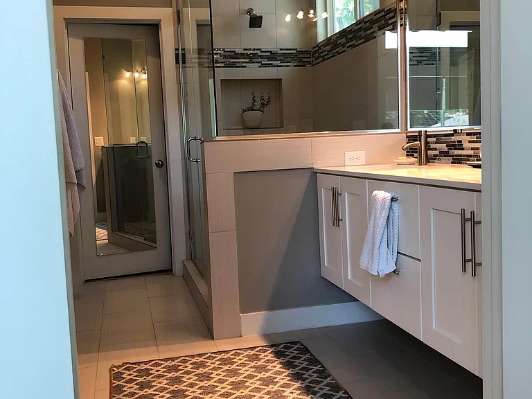 Master bathroom