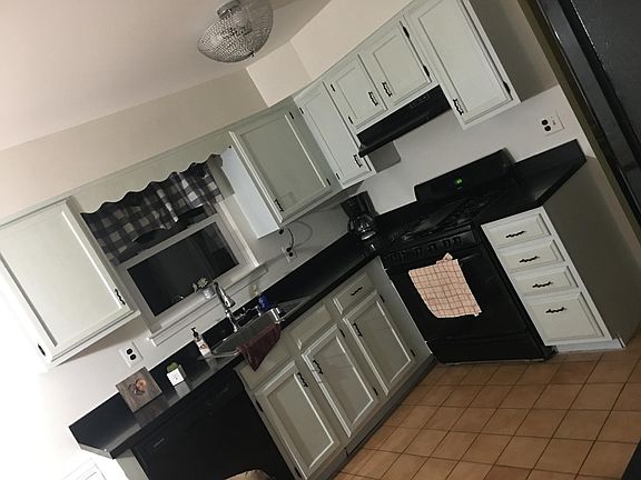Newly painted kitchen with new dish washer