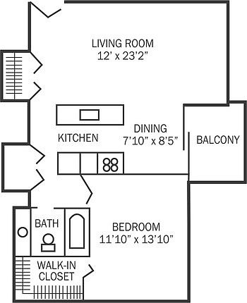 2nd image of 2025 Commerce Blvd APT 109