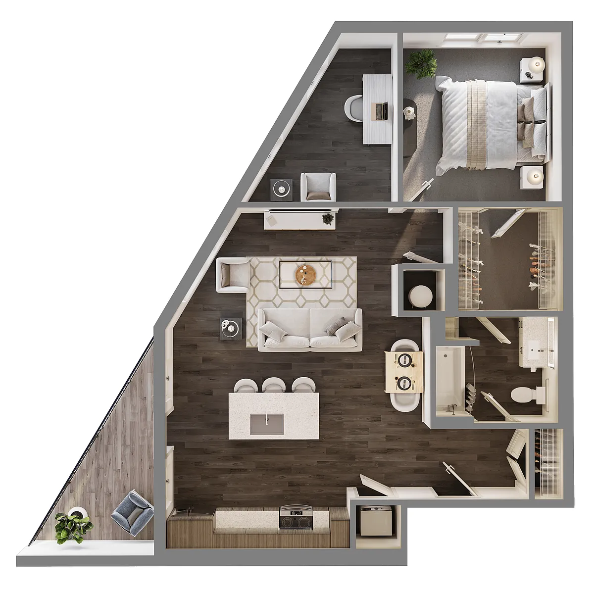 Floor plan A8D