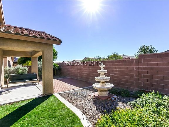 Back yard... Has block wall separating you and rear neighbor.