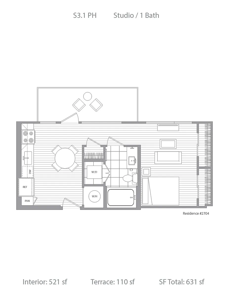 Floor plan PH0A