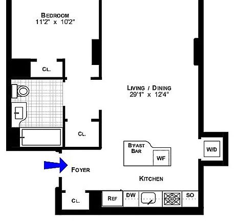2nd image of 110 Charlton St #17B