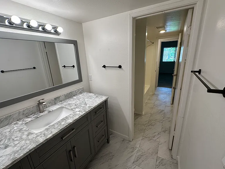 Jack and Jill bathroom