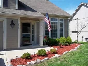 Front entry & windows