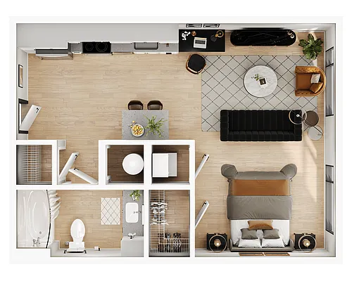 Floor plan Solis