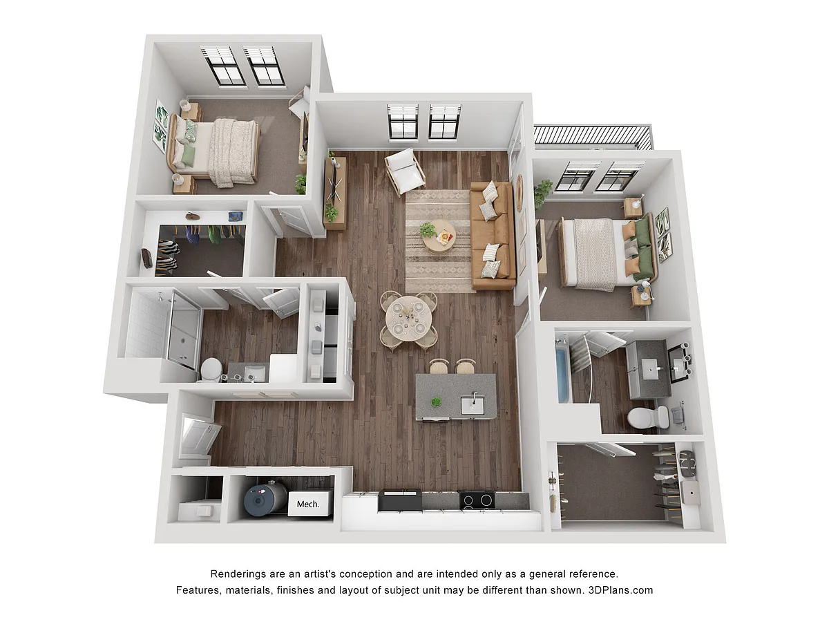 Floor plan B2