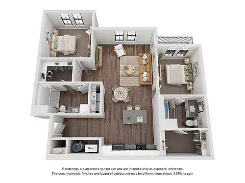 Floor plan B2
