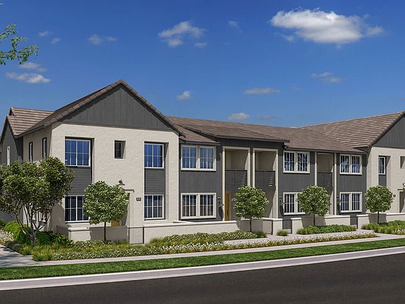 Exterior Rendering 1B Trim 1 Citrus Canvas Park at New Haven in Ontario Ranch CA Brookfield Resident