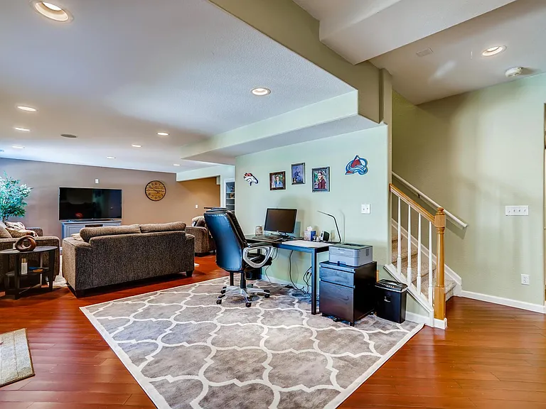 Basement family room