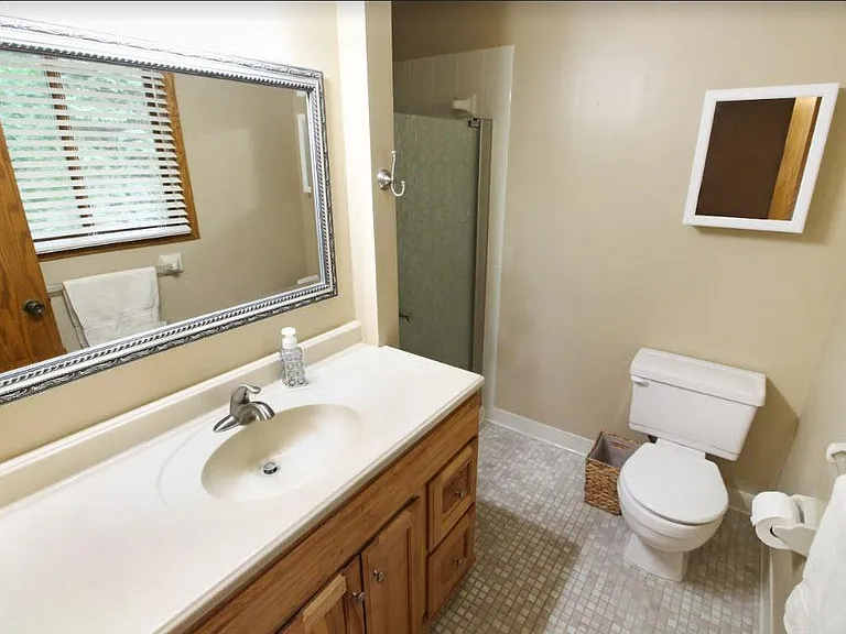 Primary bedroom en-suite bathroom