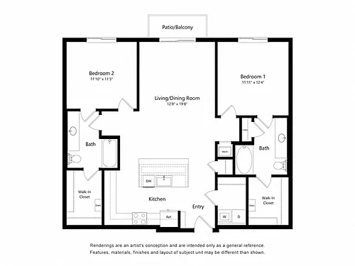 Floor plan B3