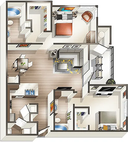 Floor plan B2