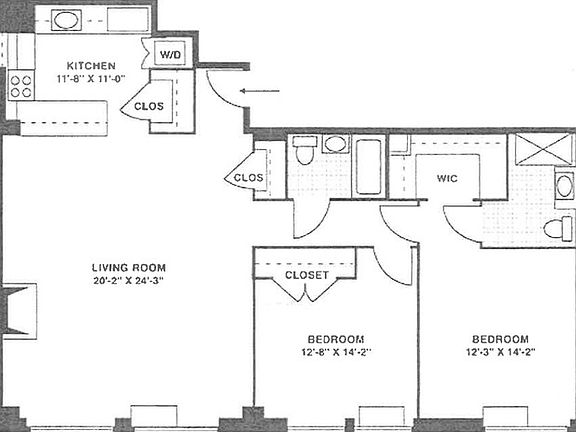 2nd image of 381 Lenox Ave APT 3A