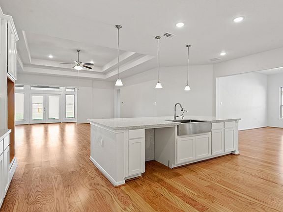 Kitchen overlooking great room