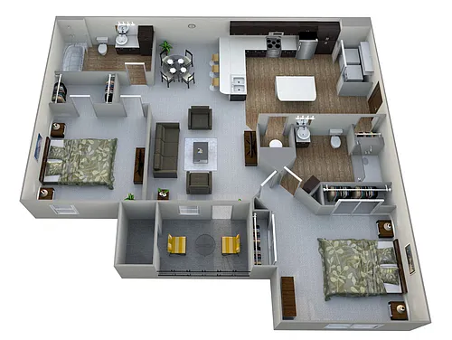 Floor plan B1