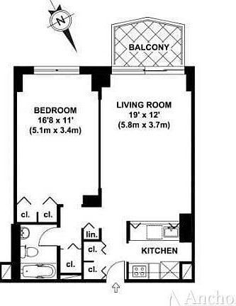 2nd image of 212 E 47th St APT 17H