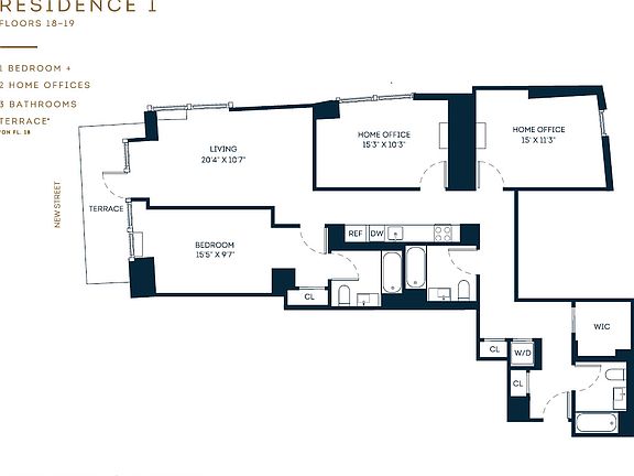 2nd image of 20 Broad St APT 1801