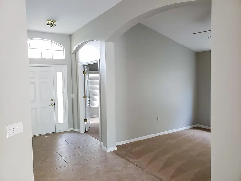 Entryway and Dining Room