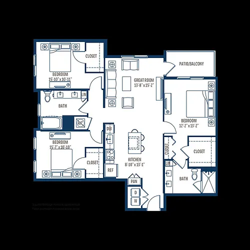 Floor plan B12-Riviera