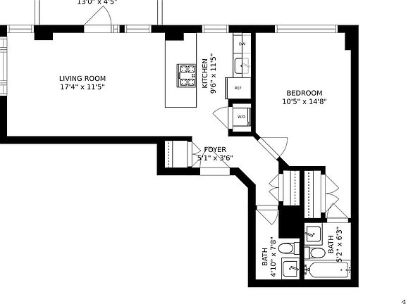 2nd image of 1438 3rd Ave APT 26A