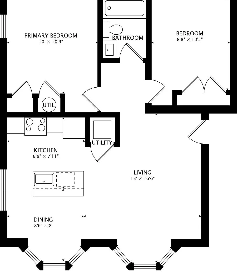 2 bed, 750 sqft, $2,550 — Photo 3