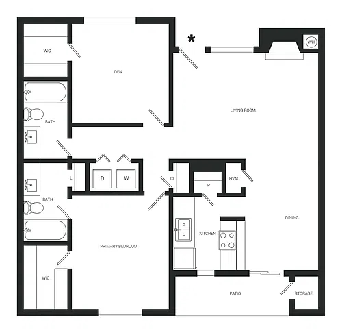 Floor plan Maverick