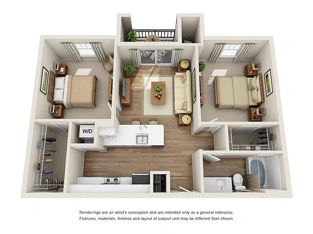 Floor plan B1A