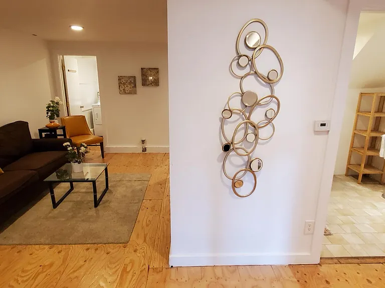 Lower living room.