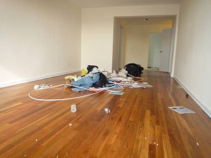 Living - being cleaned