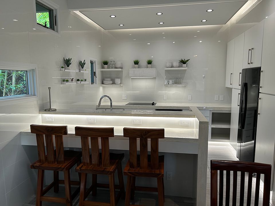 Kitchen and bar
