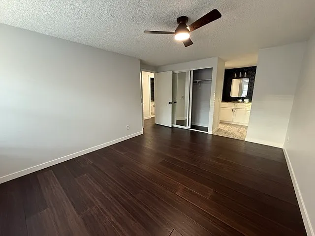 Master bedroom with view of closet 1
