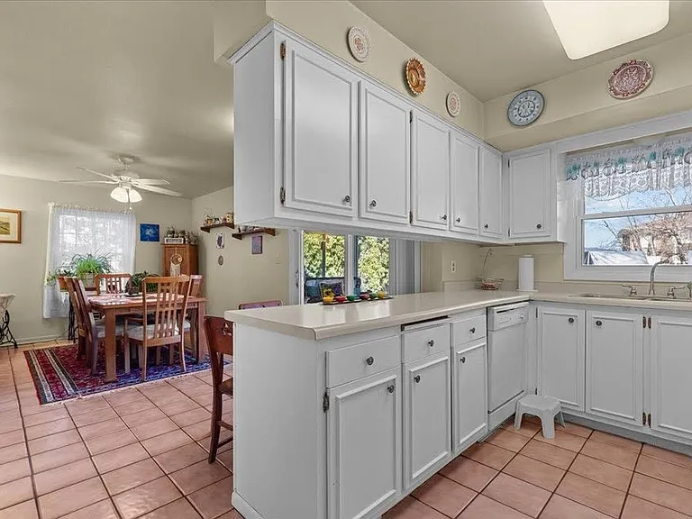KITCHEN INTO DINING ROOM