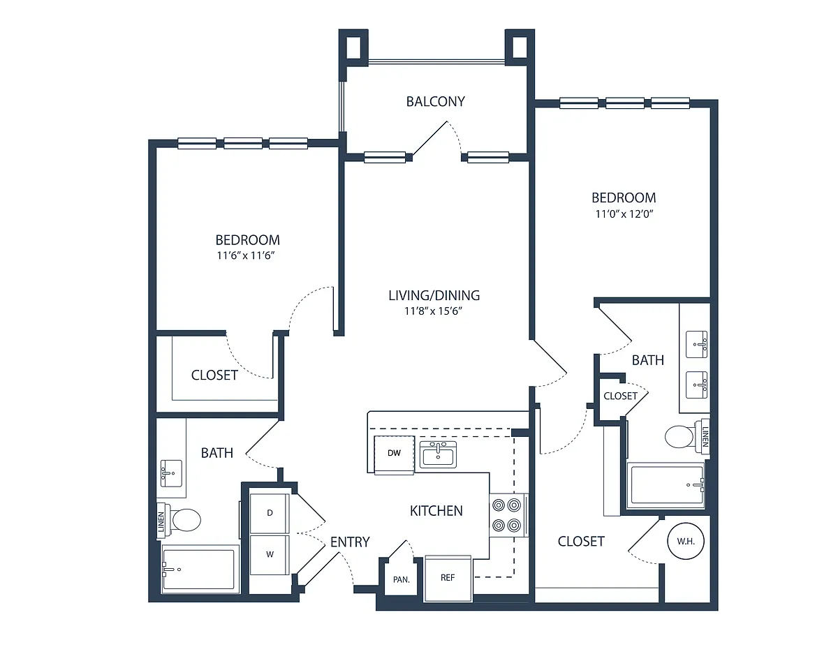 Floor plan B1