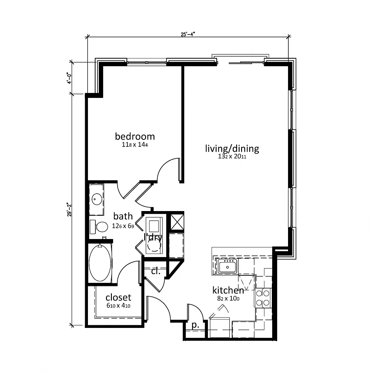Floor plan Geneva