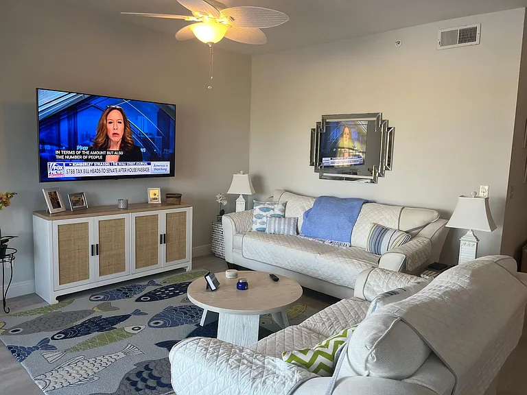 Living Area With New furniture