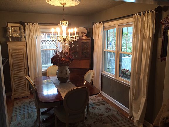 Bright dining area