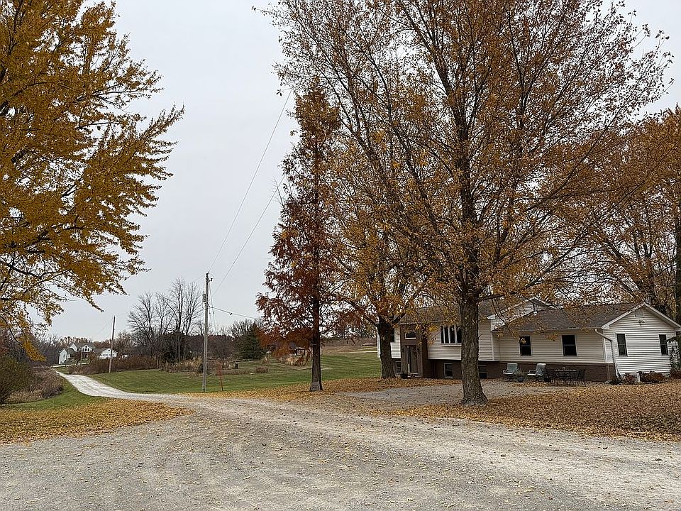 House sits on 4.68 acres. 