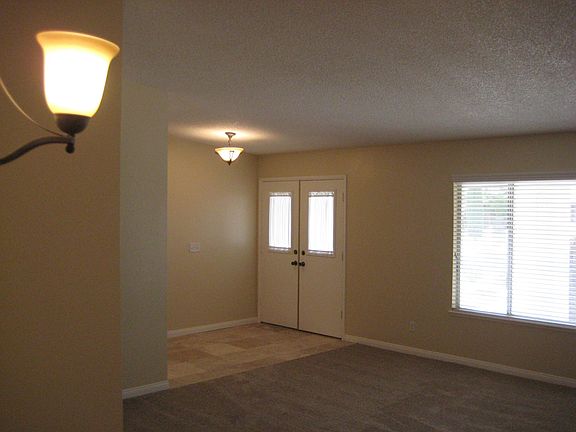 Entry and living room.